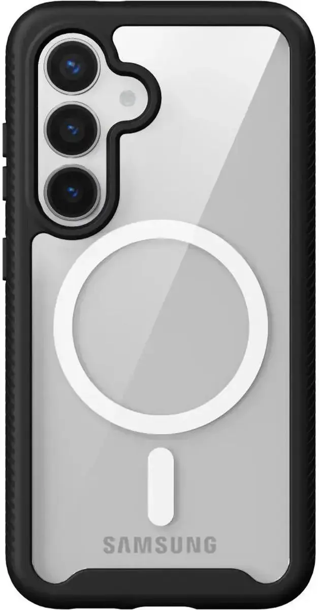 Selected Hoesje Samsung Galaxy S25 - MagSafe & Qi2 - Schokbestendig - Zwart - afbeelding 6 van 6