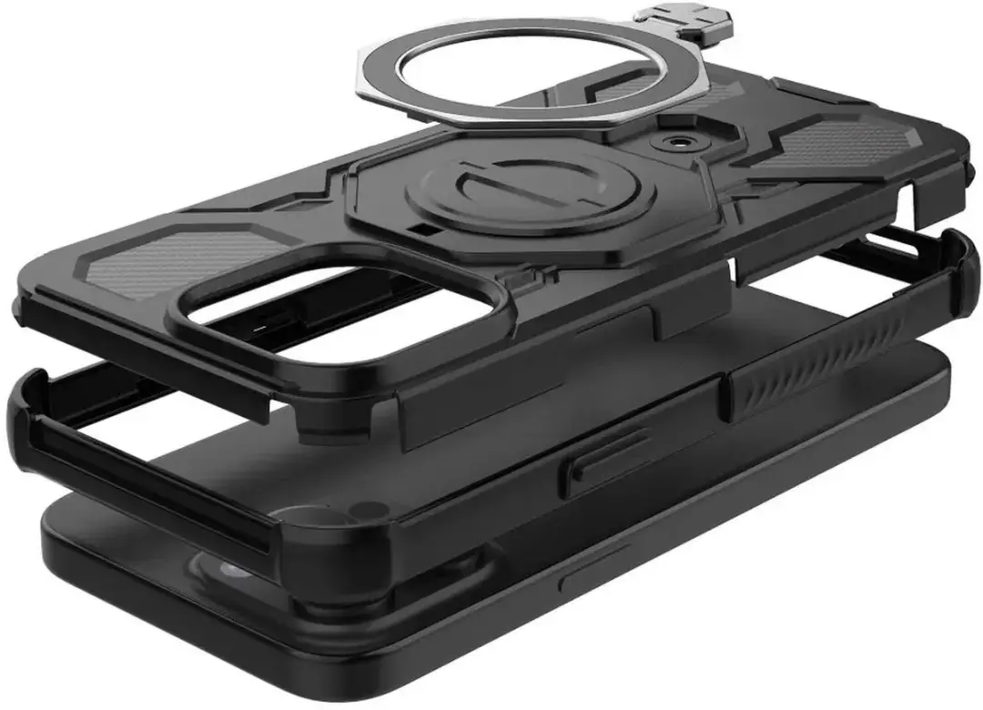 Selected Hoesje iPhone 15 Pro Max MagSafe - Zwart