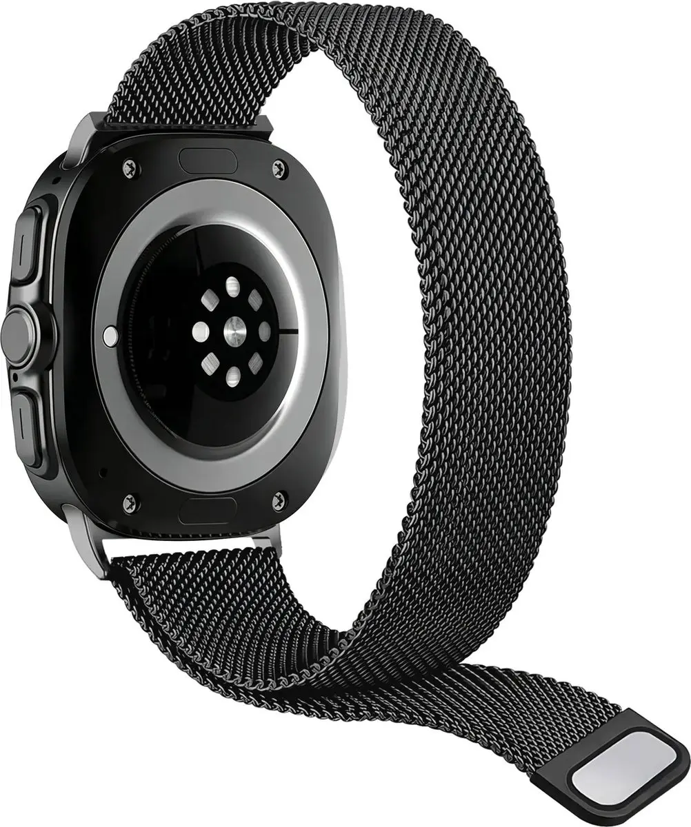 Selected SBG Universeel Galaxy Watch Ultra Horlogebandje - Zwart
