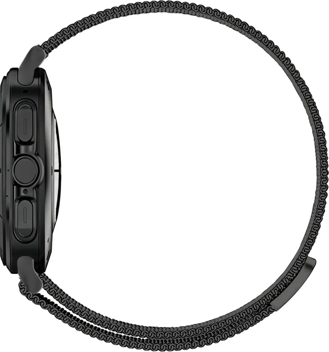 Selected SBG Universeel Galaxy Watch Ultra Horlogebandje - Zwart