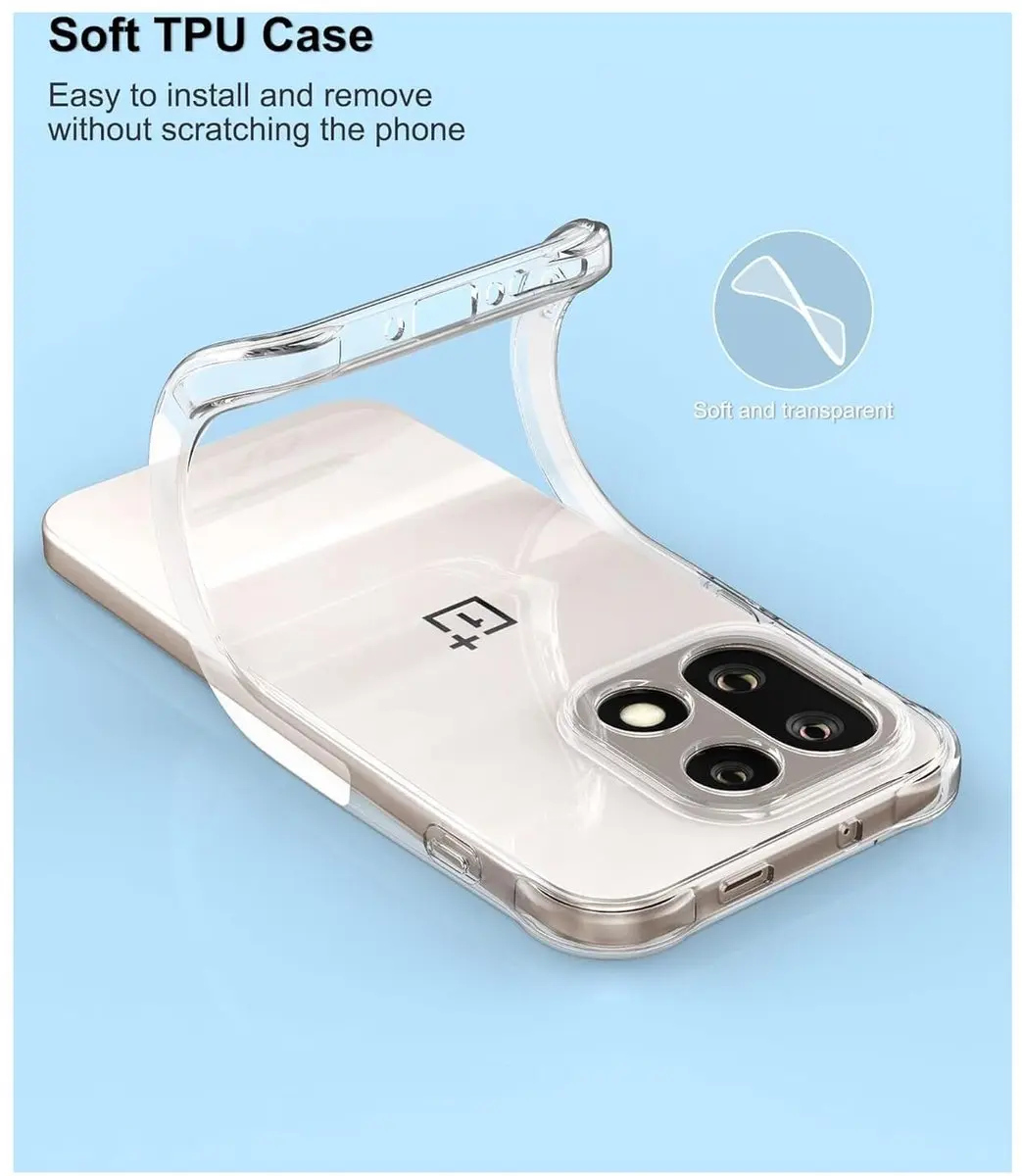 Selected Transparant Hoesje OnePlus 15 - Schokbestendig TPU - afbeelding 6 van 6