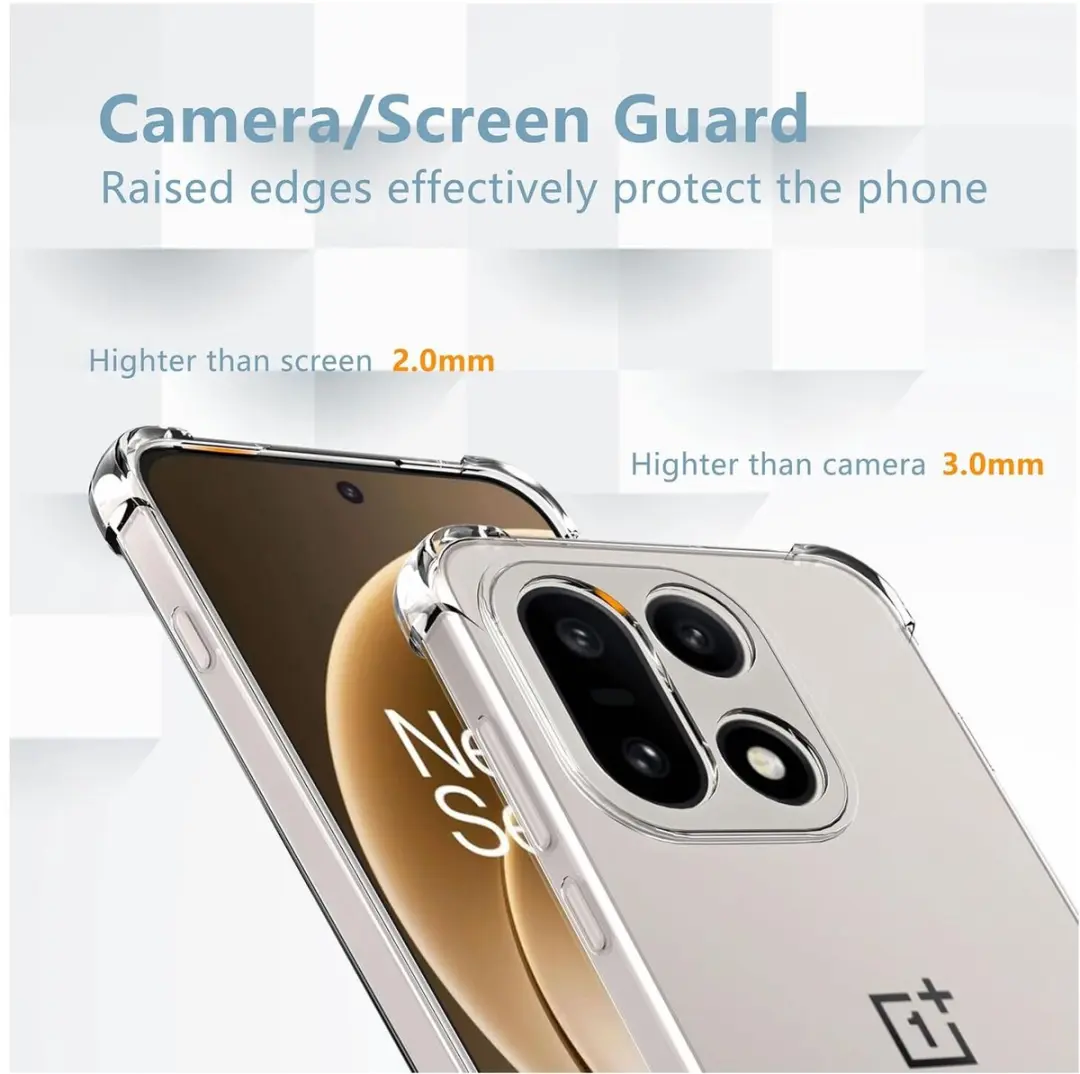 Selected Transparant Hoesje OnePlus 15 - Schokbestendig TPU