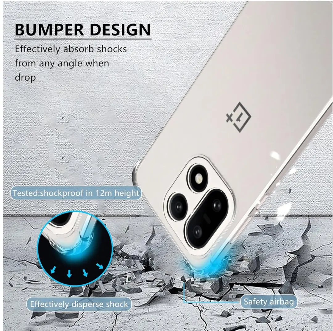 Selected Transparant Hoesje OnePlus 15 - Schokbestendig TPU