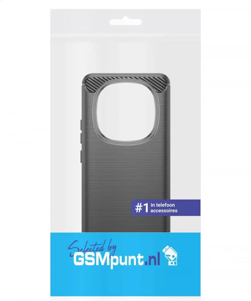 Selected TPU Hoesje Xiaomi Redmi Note 14 Pro - Zwart