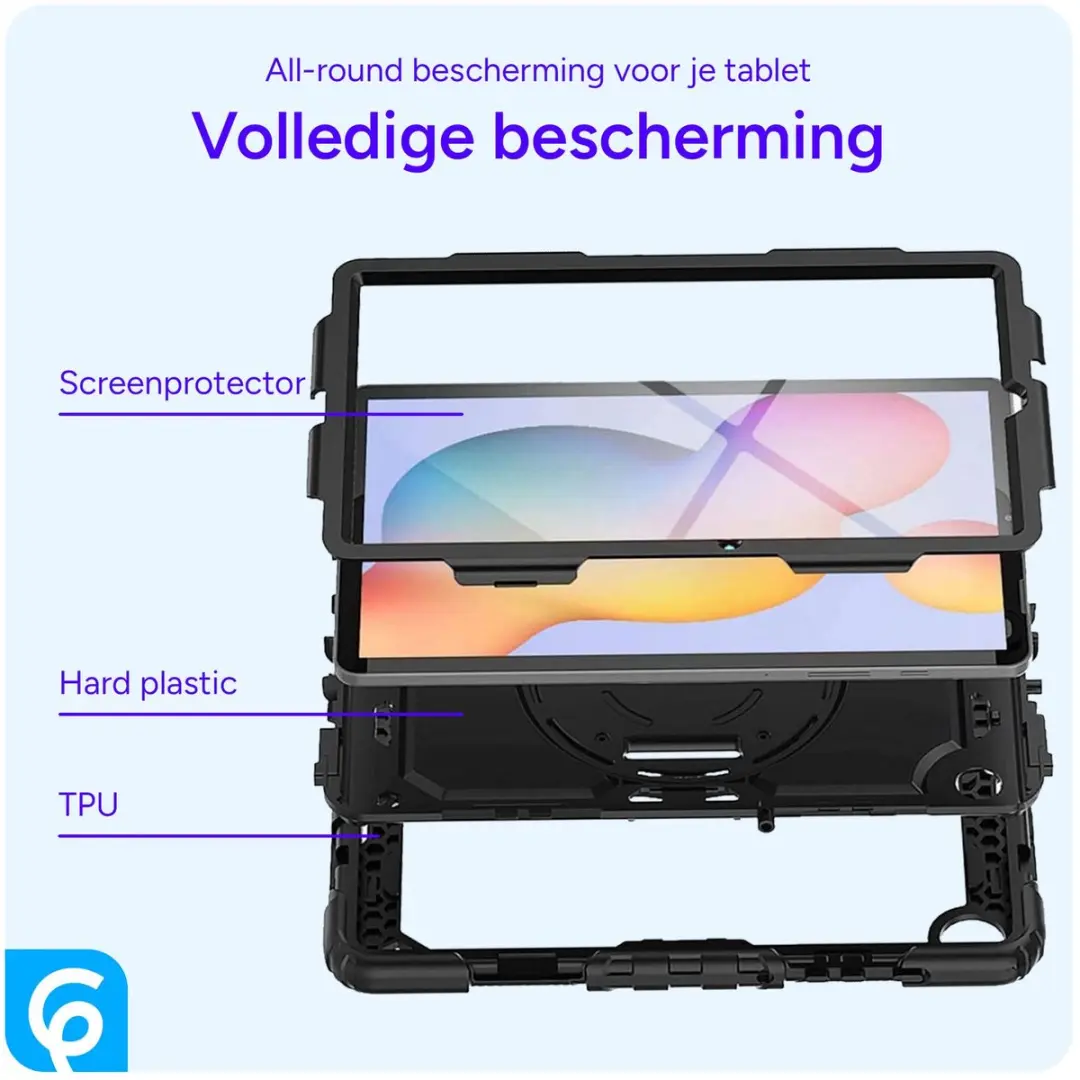 Selected Hoes Samsung Galaxy Tab S6 Lite - Zwart