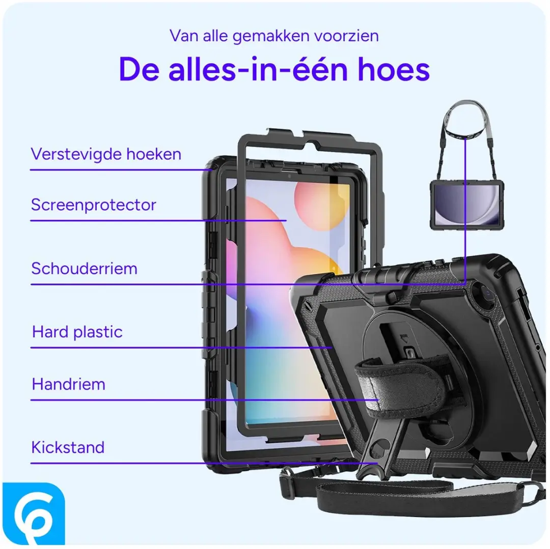 Selected Hoes Samsung Galaxy Tab S6 Lite - Zwart