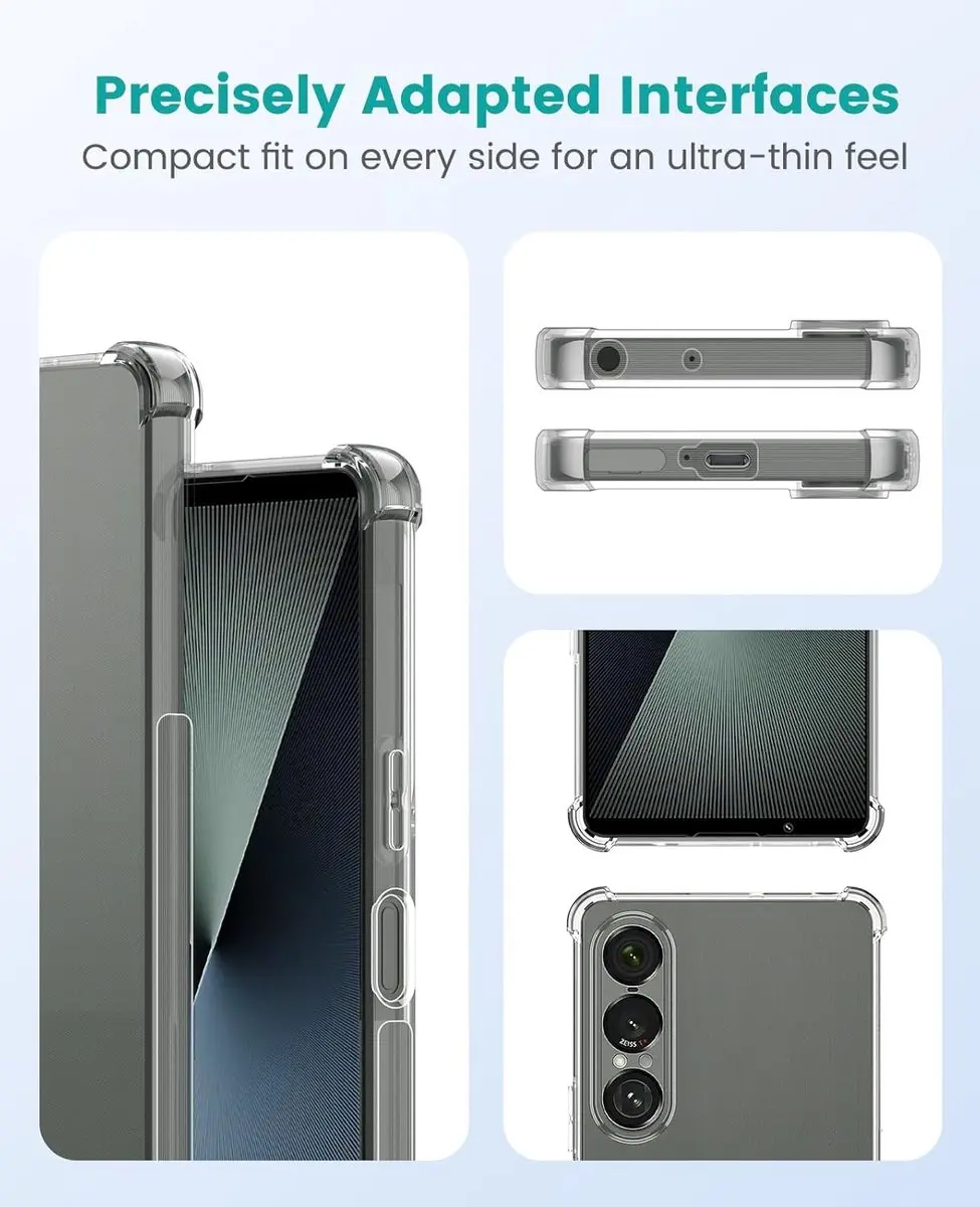 Selected Transparant Hoesje Sony Xperia 1 VII - Schokbestendig - afbeelding 6 van 6
