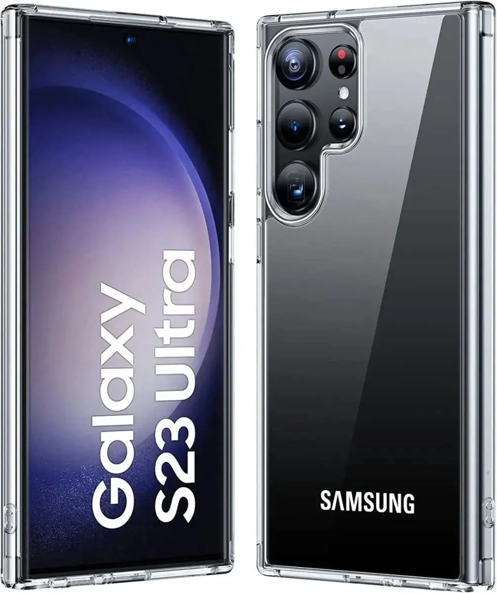 Selected by GSMpunt Transparant TPU Hoesje Samsung Galaxy S23 Ultra