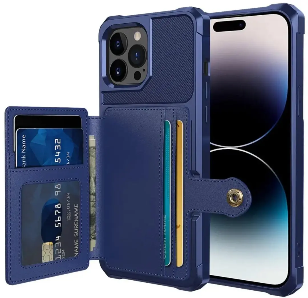 Selected Portemonnee Hoesje iPhone 14 Pro
