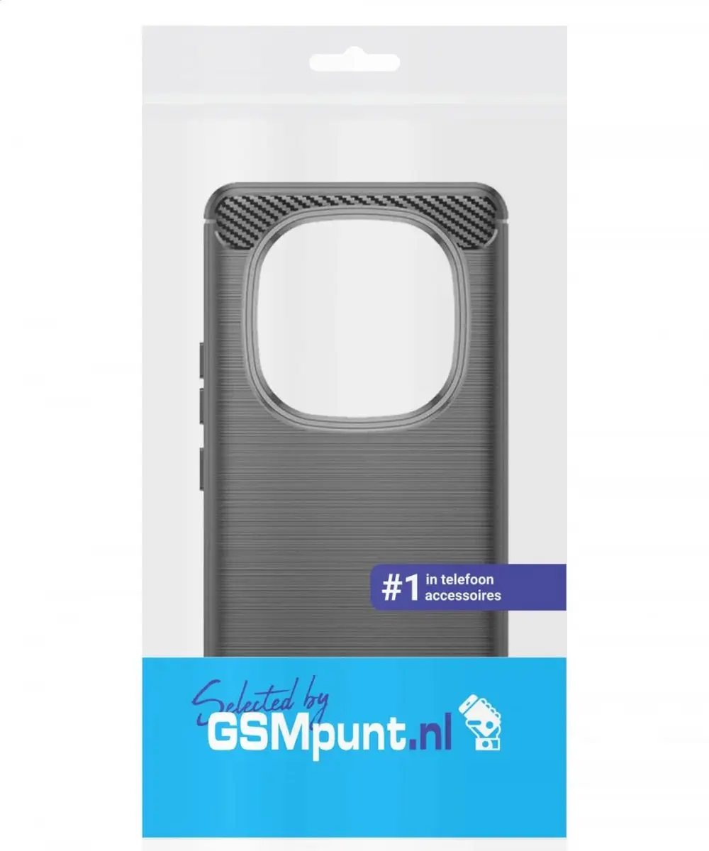 Selected TPU Hoesje Xiaomi Poco X7/Redmi Note 14 Pro 5G - Zwart