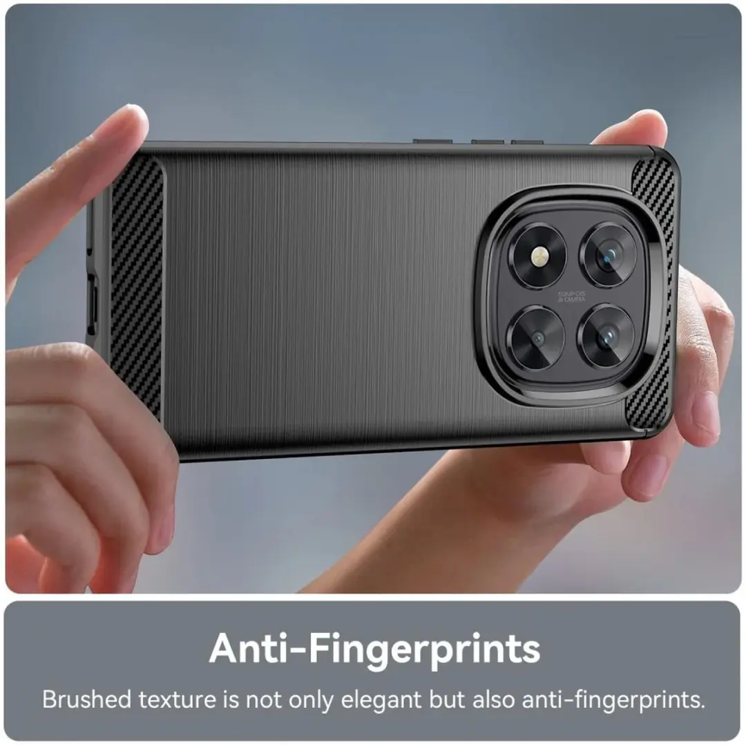 Selected TPU Hoesje Xiaomi Poco X7/Redmi Note 14 Pro 5G - Zwart - afbeelding 6 van 6
