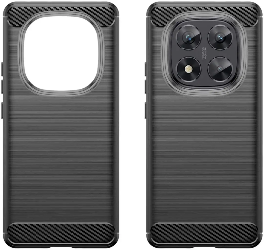 Selected TPU Hoesje Xiaomi Poco X7/Redmi Note 14 Pro 5G - Zwart