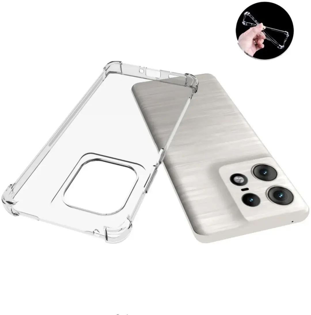 Selected Transparant Hoesje Motorola Edge 50 Pro - Schokbestendig