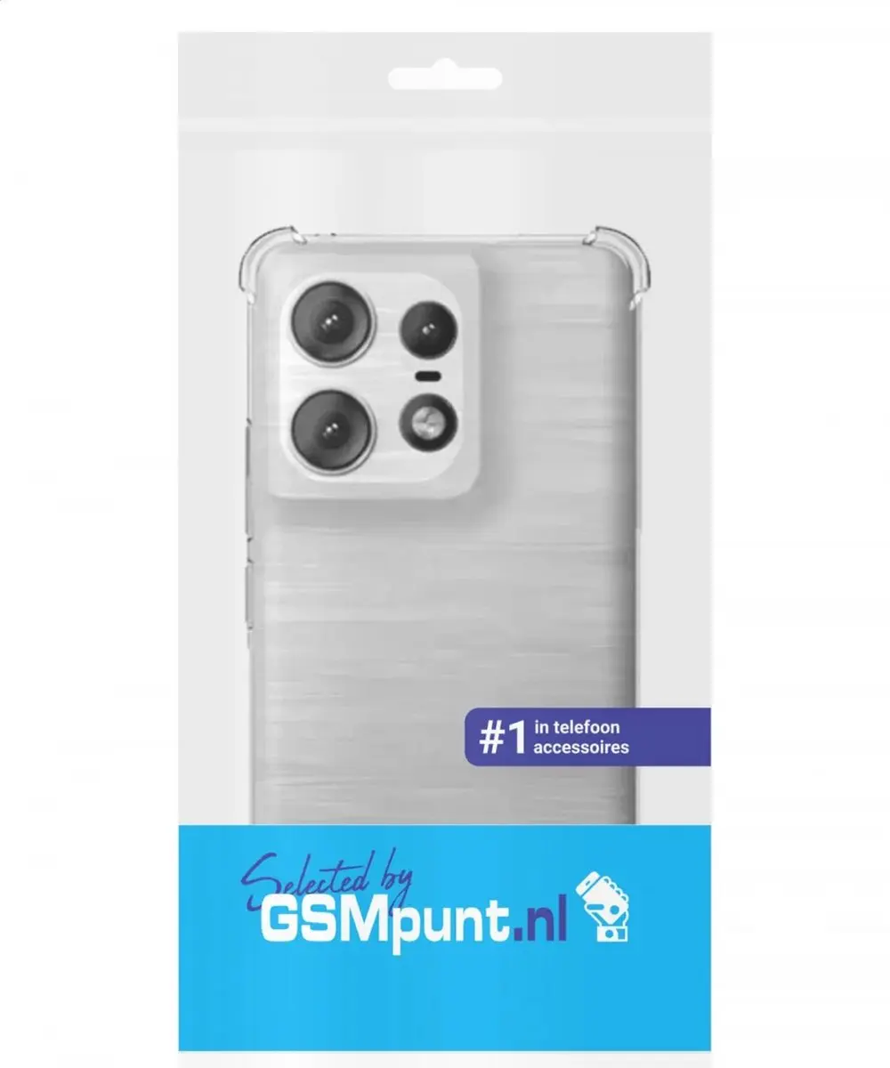 Selected Transparant Hoesje Motorola Edge 50 Pro - Schokbestendig