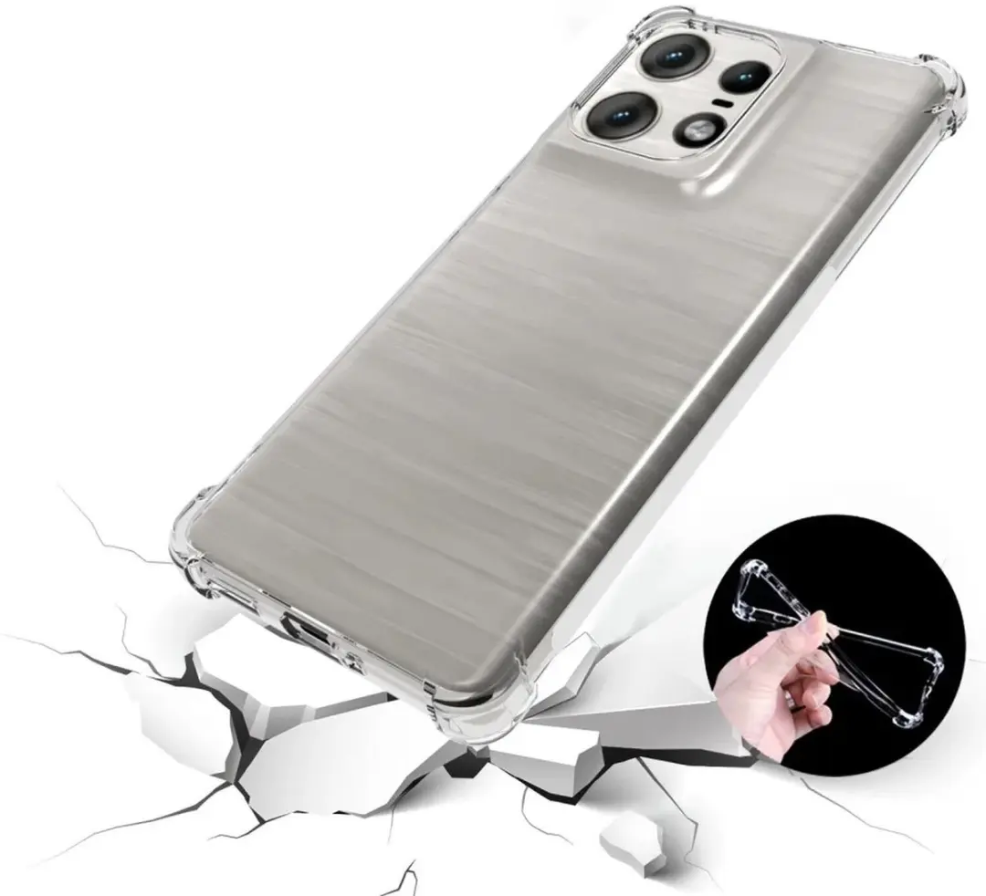 Selected Transparant Hoesje Motorola Edge 50 Pro - Schokbestendig