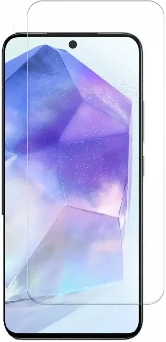 Selected Schokbestendig Hoesje Samsung Galaxy A55 - Transparant/Rood