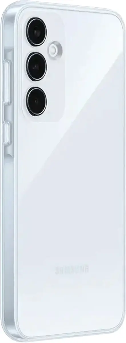 Selected Schokbestendig Hoesje Samsung Galaxy A55 - Transparant/Rood