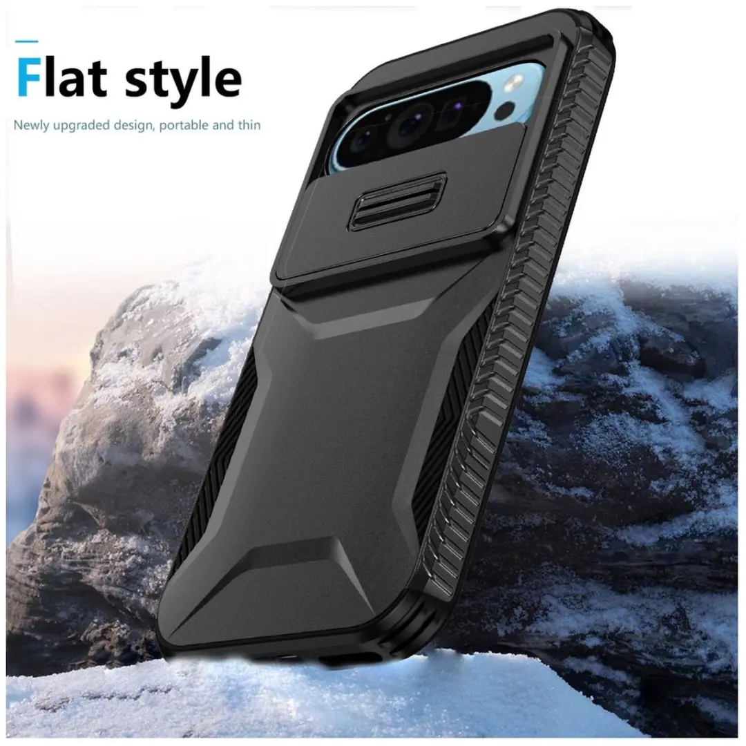 Selected by GSMpunt.nl Pixel 10 Pro Hoesje - Camera Slider - Zwart - afbeelding 6 van 6