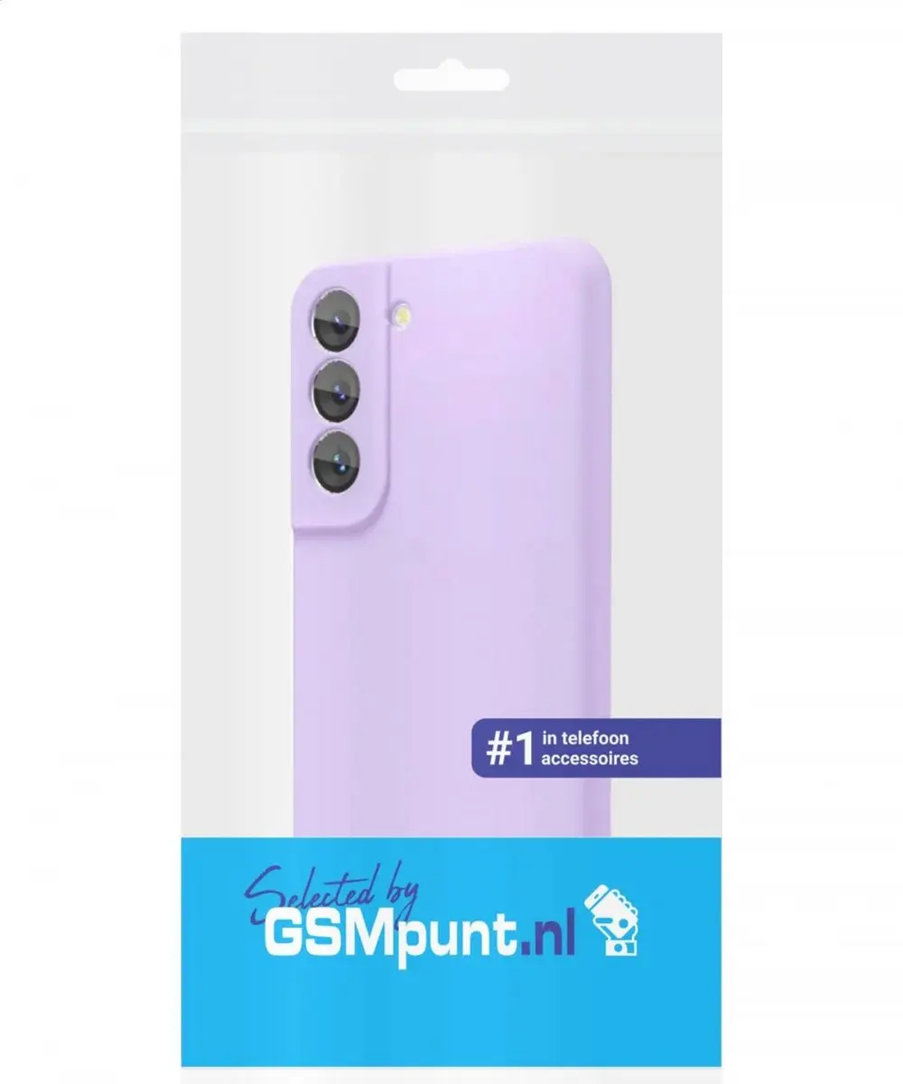 Selected by GSMpunt Samsung Galaxy S22 Hoesje - Lila - Dun TPU - afbeelding 6 van 6