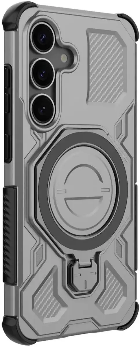 Selected Hoesje Samsung Galaxy S25 Plus - MagSafe Grijs