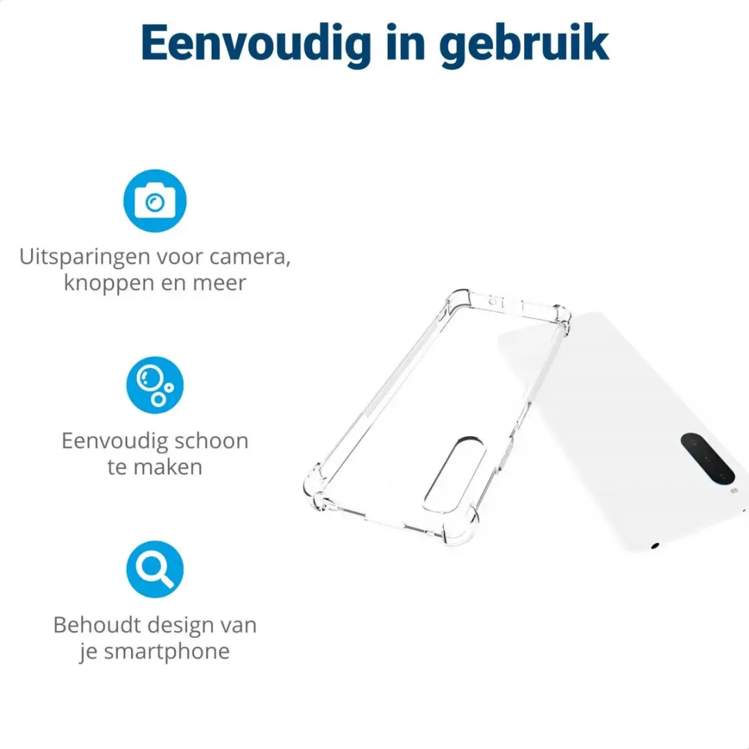 Sony Xperia 10 IV TPU Hoesje - Transparant