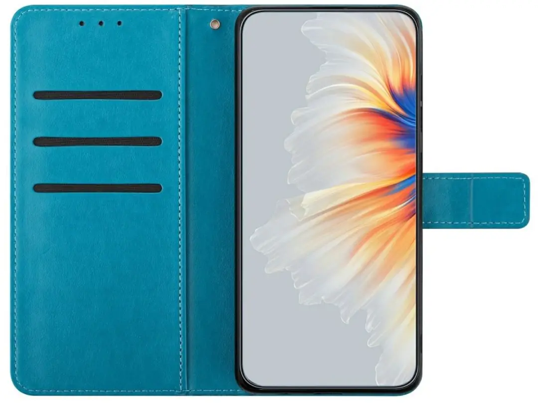 Selected Mandala Book Case Xiaomi Redmi A5 4G - Hoesje Blauw