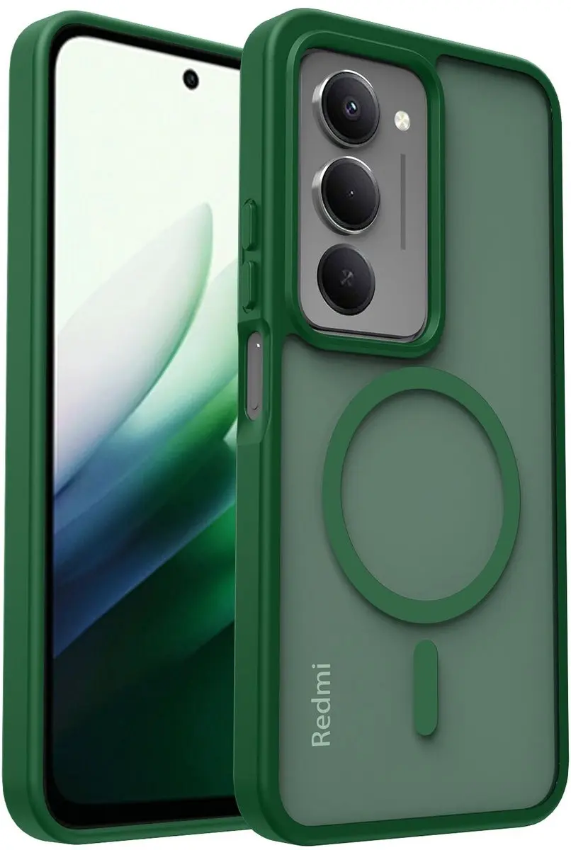 Selected Hoesje Xiaomi Redmi 15 MagSafe Groen