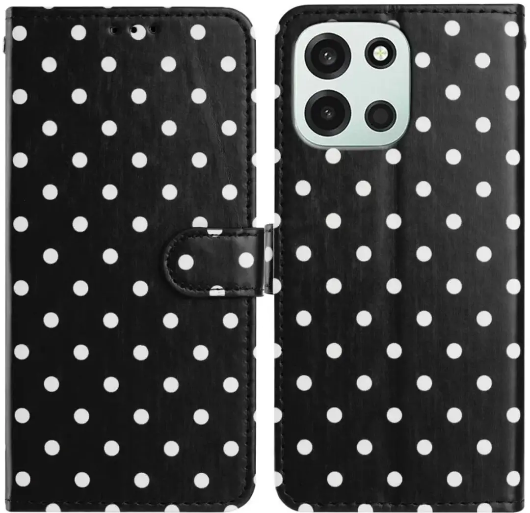Selected OnePlus Nord 6 Polka Dot Wallet Hoesje