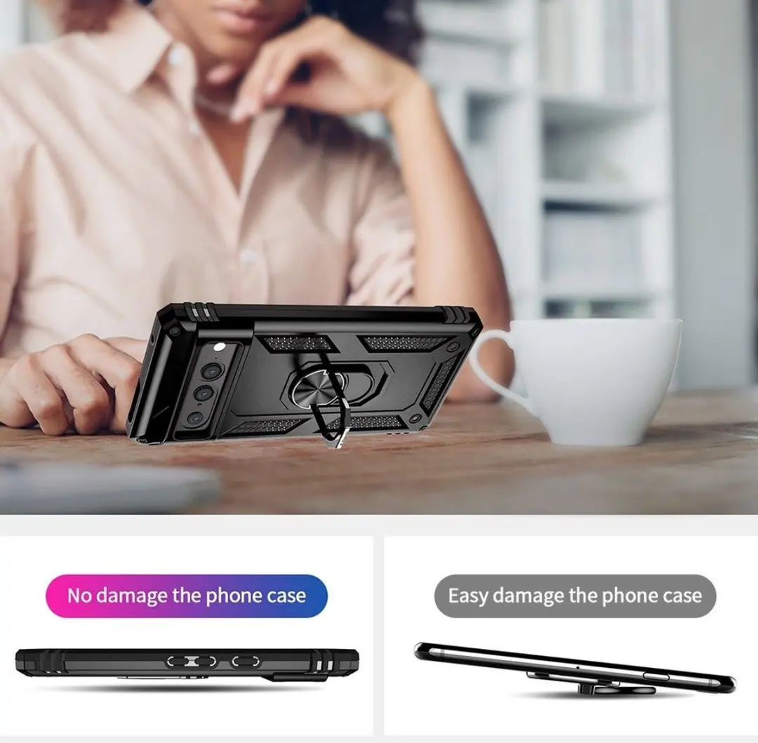 Selected Magnetisch Hoesje Google Pixel 7 Pro - Zwart
