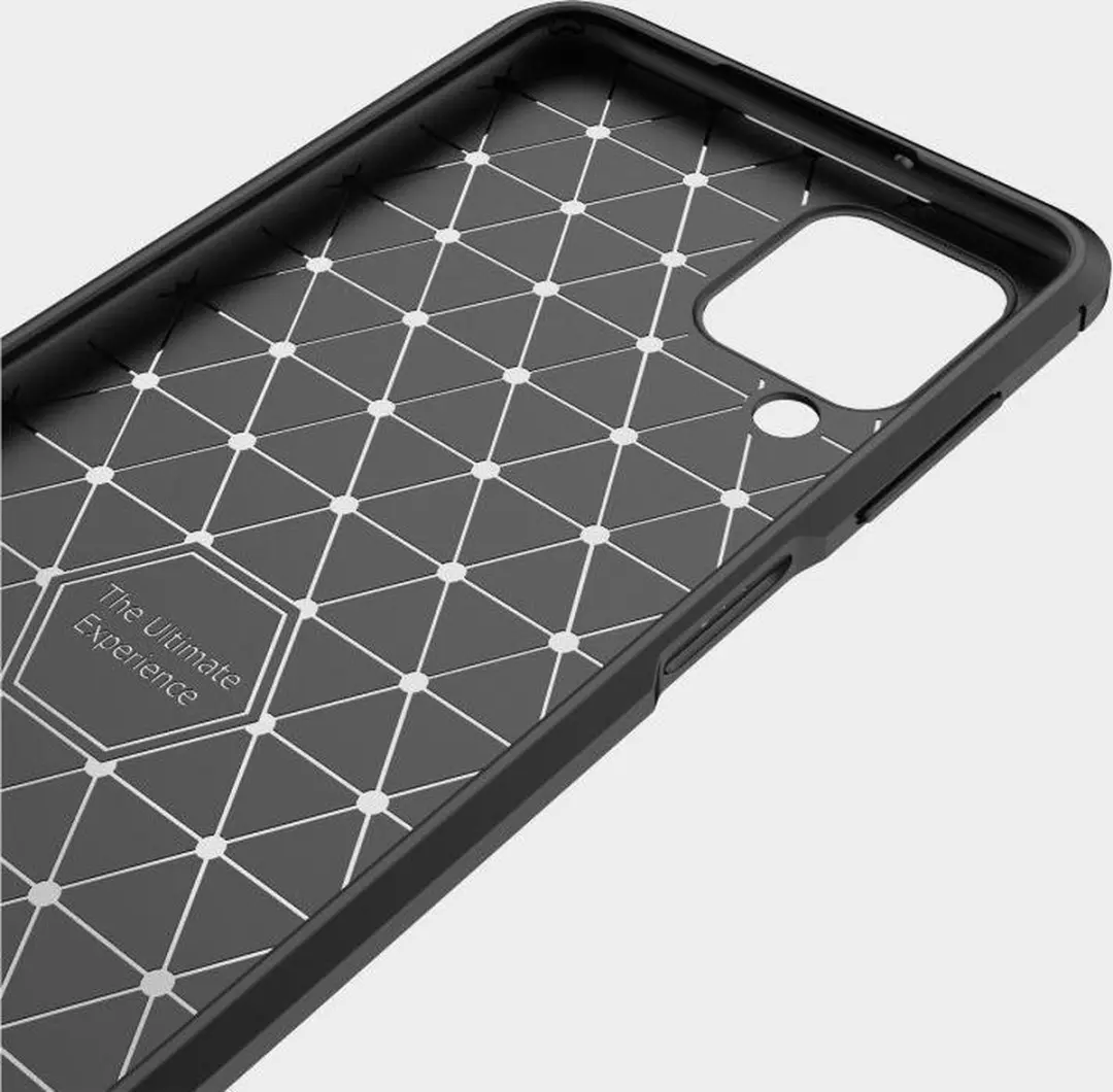 Selected TPU Hoesje Samsung Galaxy A12 - Zwart