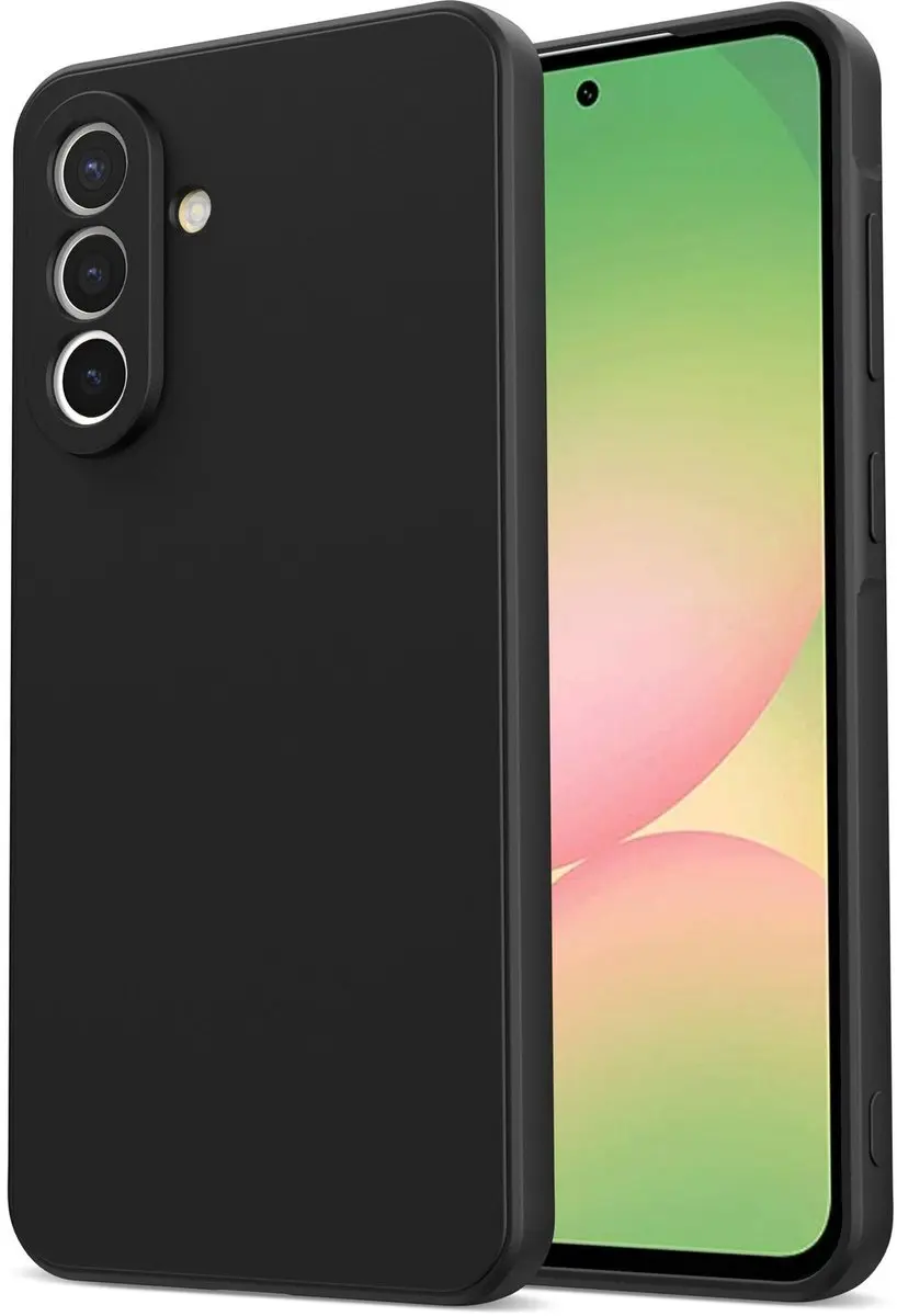Selected Hoesje Samsung Galaxy A56 - Dun TPU - Zwart