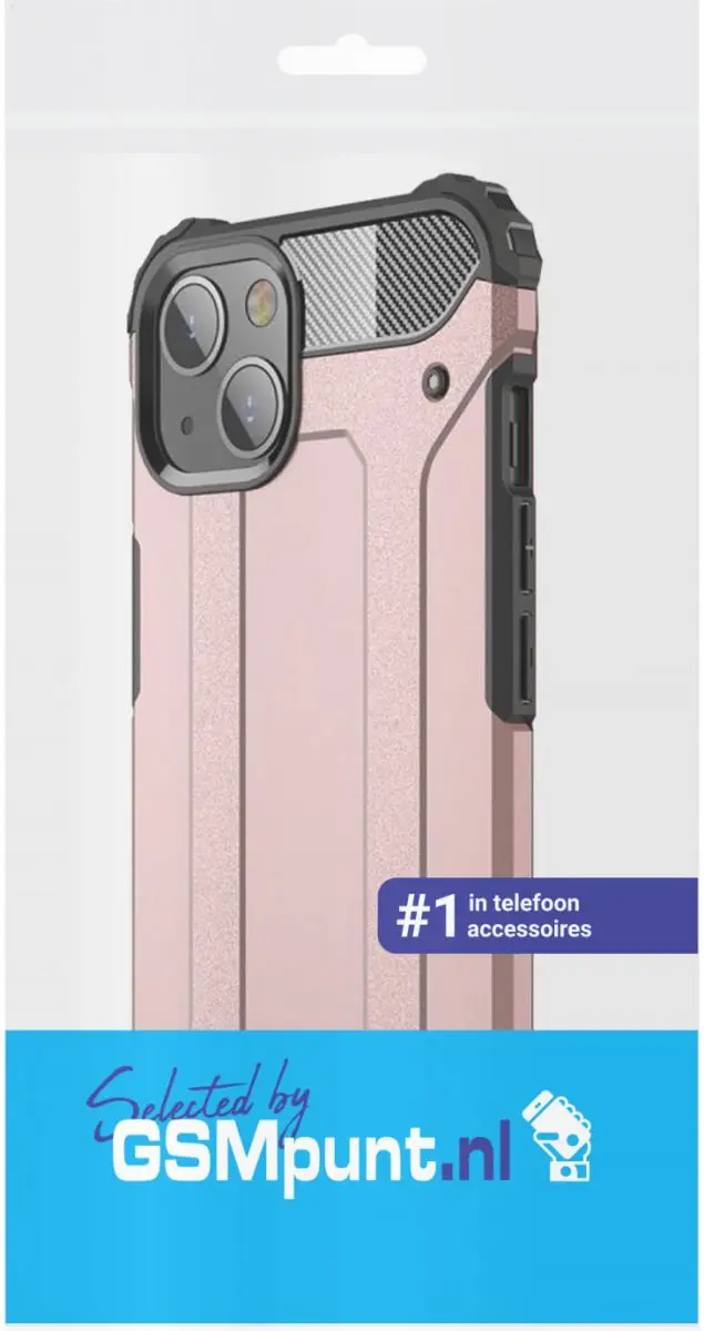 Selected Hoesje iPhone 13 Mini Roze - Schokbestendig