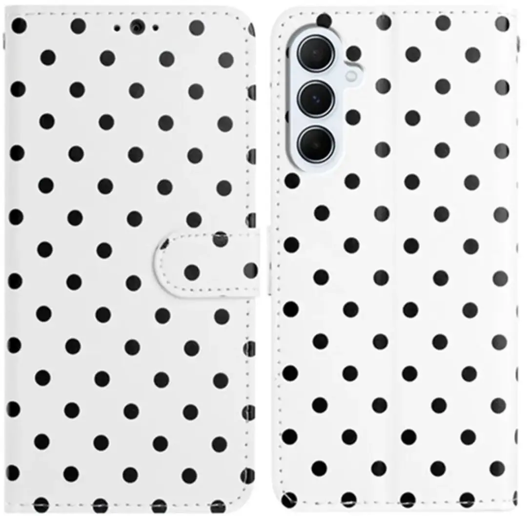 Selected Hoesje Samsung Galaxy A37 Polka Dot Wallet Book