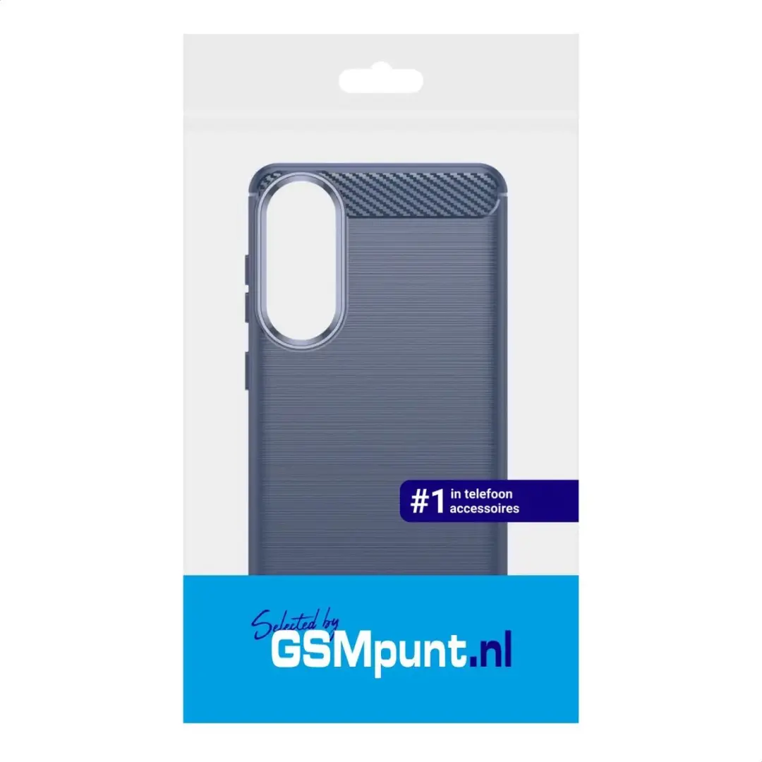 Selected TPU Hoesje Samsung Galaxy S25 Edge - Blauw