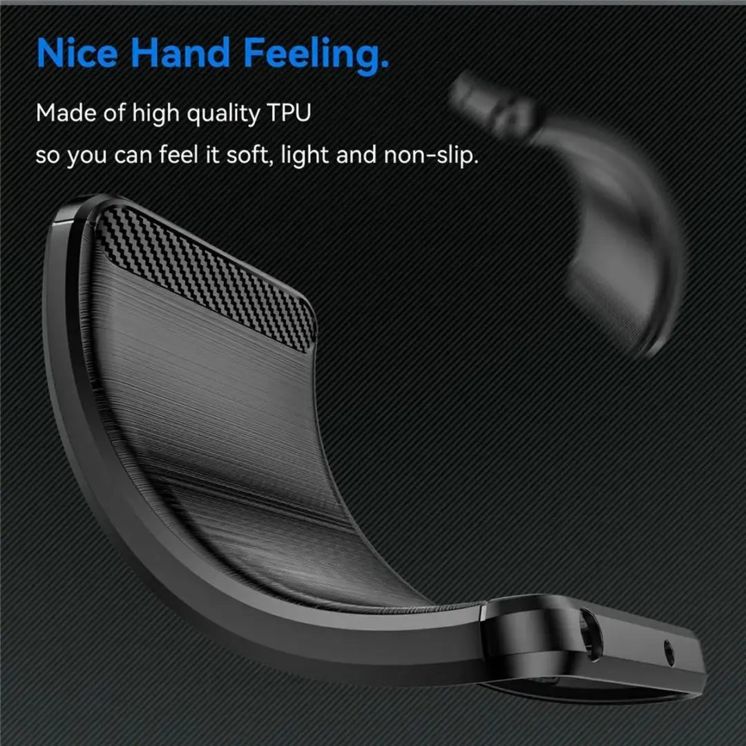 Selected TPU Hoesje Motorola Edge 50 - Zwart