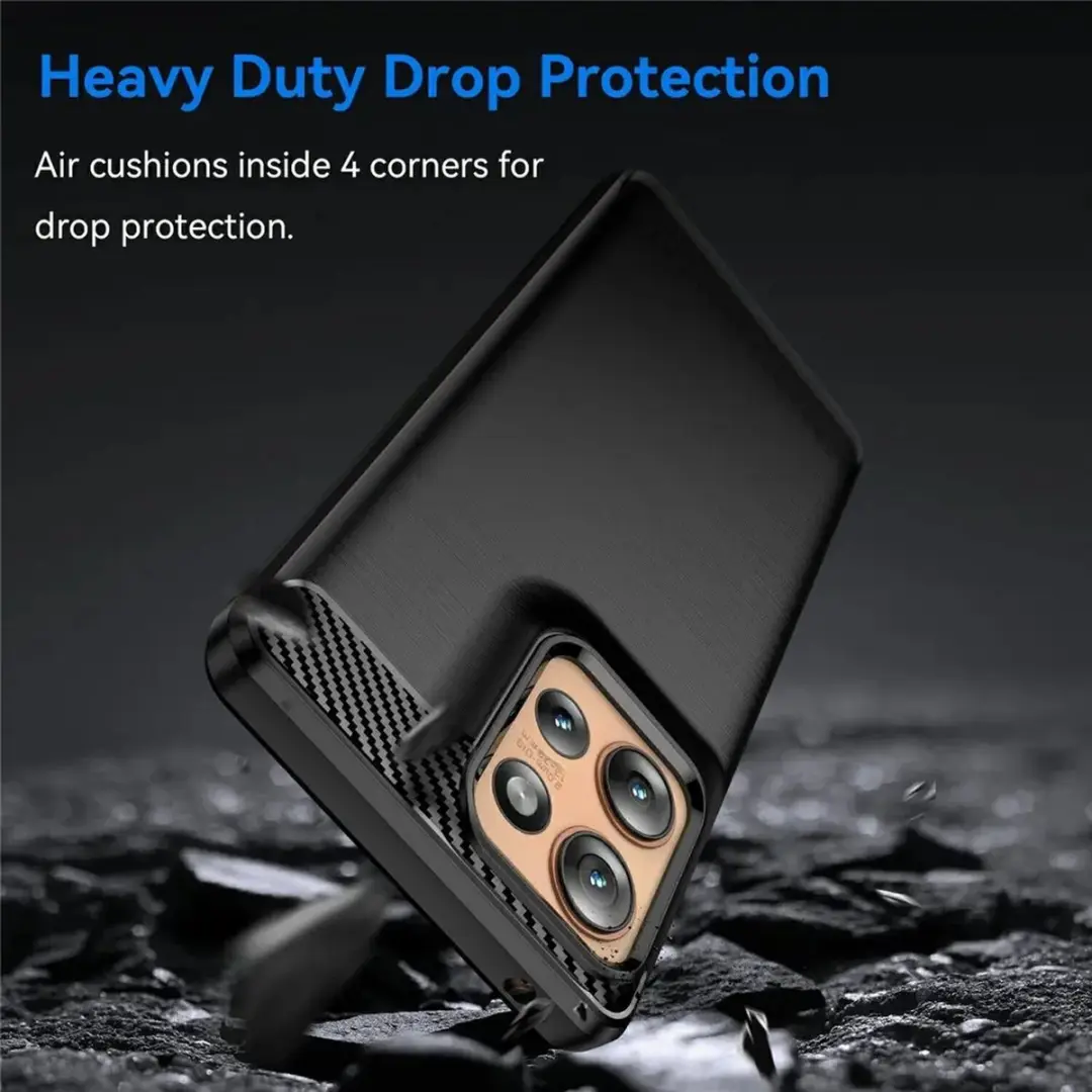 Selected TPU Hoesje Motorola Edge 50 - Zwart - afbeelding 6 van 6