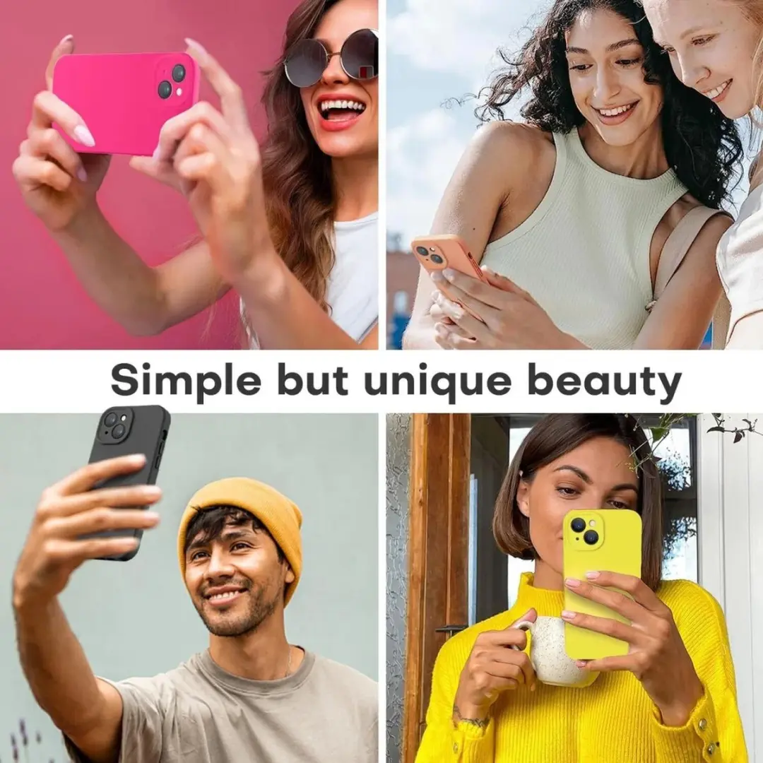 Selected by GSMpunt.nl iPhone 15 Hoesje - Zwart