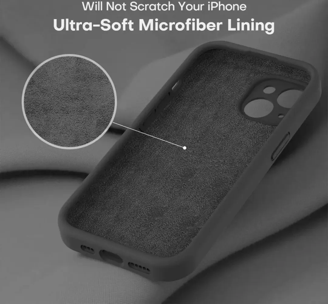Selected by GSMpunt.nl iPhone 15 Hoesje - Zwart