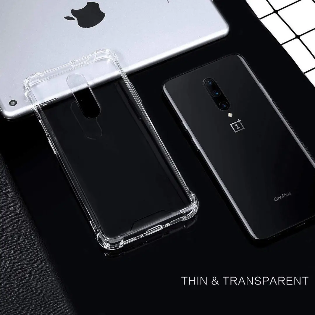 OnePlus 7 Pro Schokbestendig Hoesje - Transparant