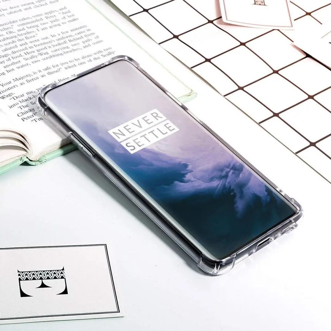 OnePlus 7 Pro Schokbestendig Hoesje - Transparant