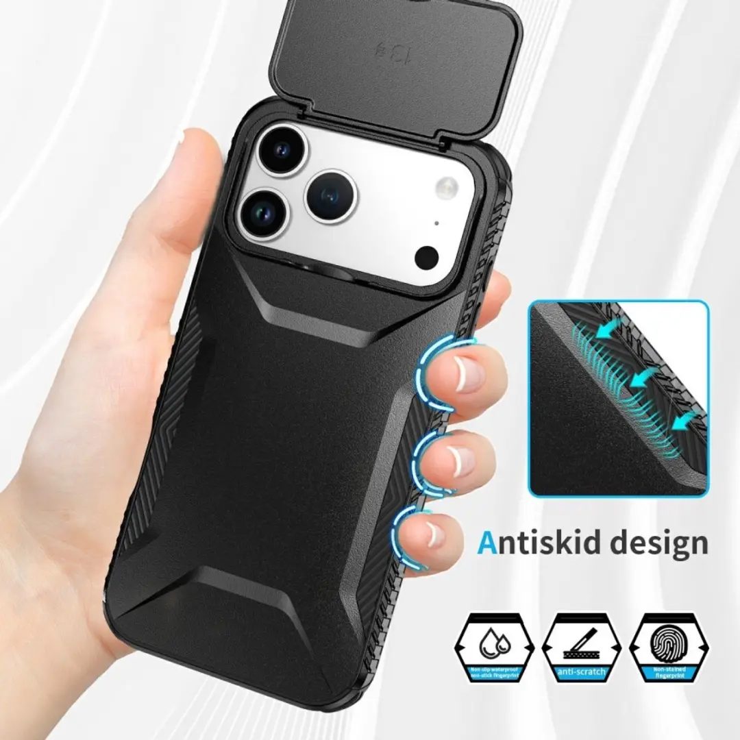 Selected Hoesje iPhone 17 Pro Max Back Cover - Zwart