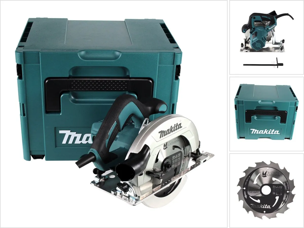 Makita HS7611J Cirkelzaagmachine 1600W - 190mm
