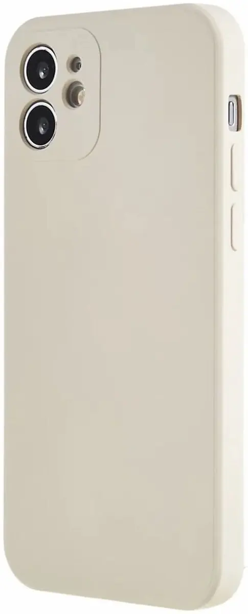 Selected by GSMpunt.nl iPhone 12 Hoesje - Dun TPU - Beige