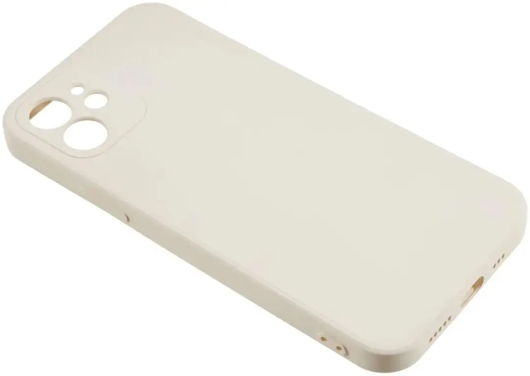 Selected by GSMpunt.nl iPhone 12 Hoesje - Dun TPU - Beige