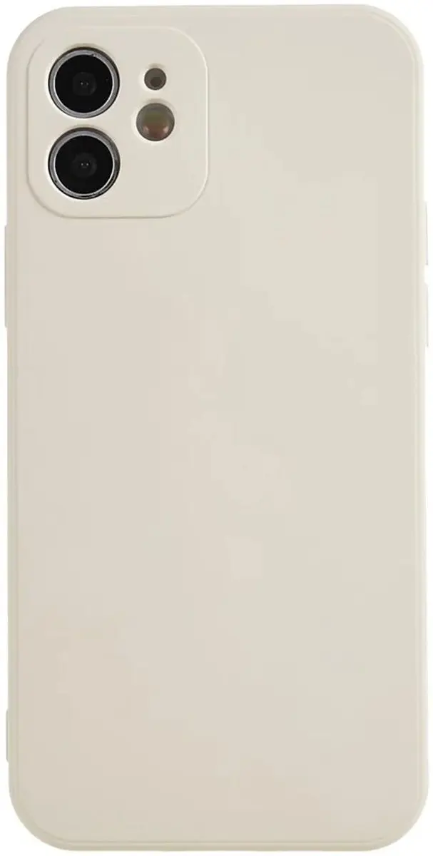 Selected by GSMpunt.nl iPhone 12 Hoesje - Dun TPU - Beige