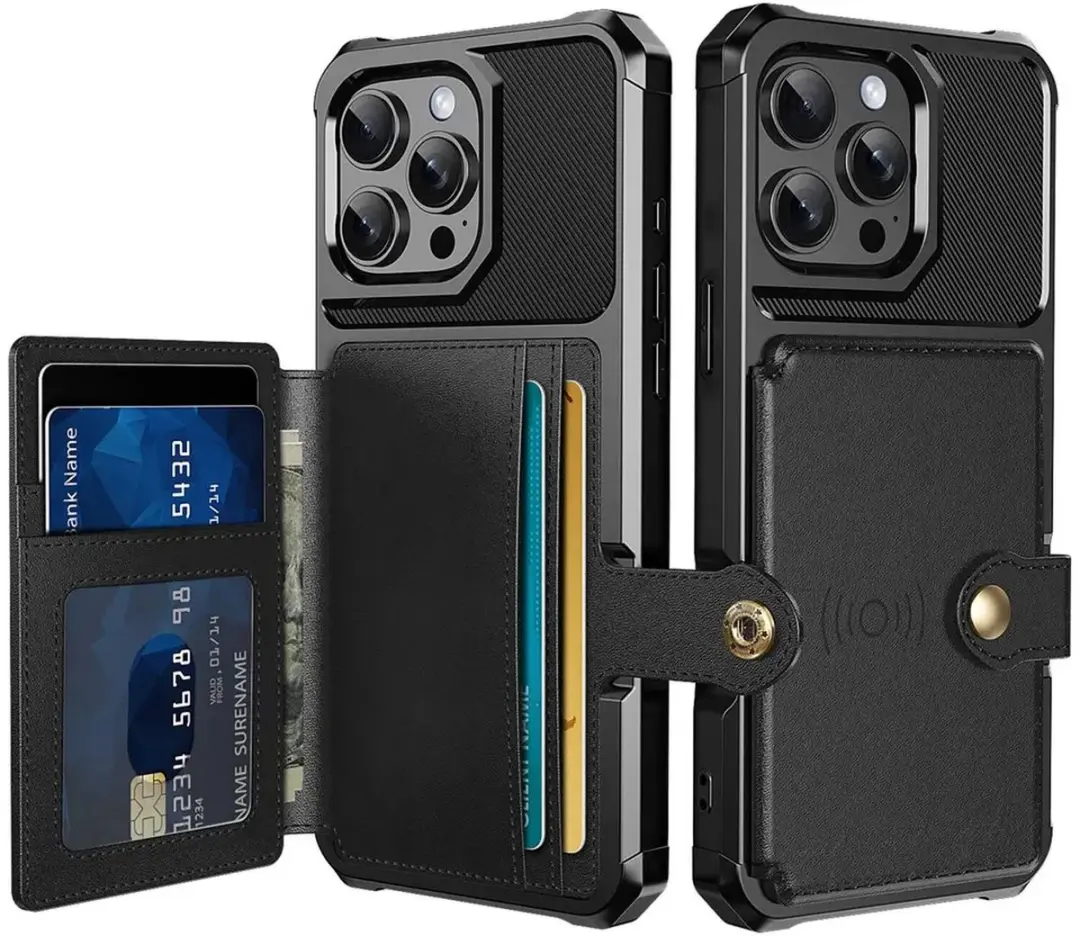 Selected Portemonnee Hoesje iPhone 16 Pro Max