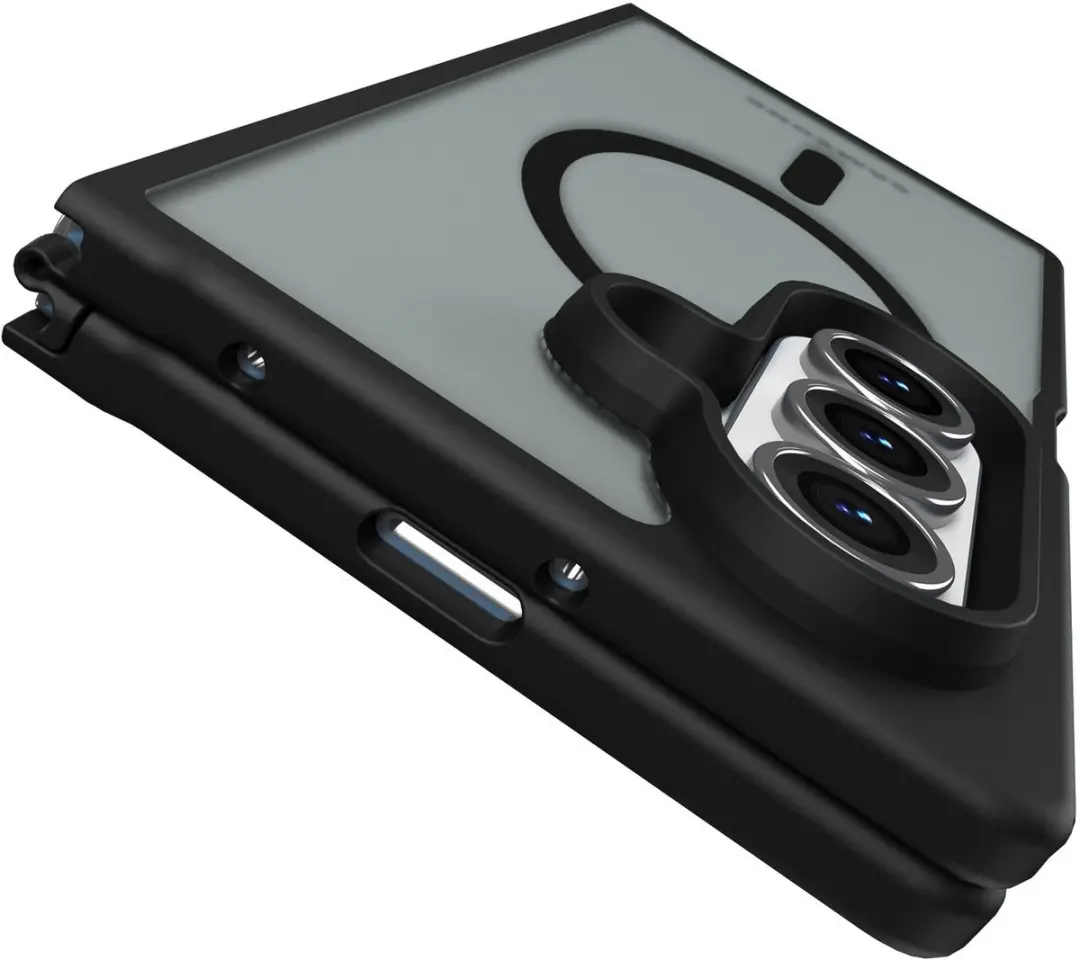 Selected Hoesje Samsung Galaxy Z Fold 7 - Matte Zwart - MagSafe