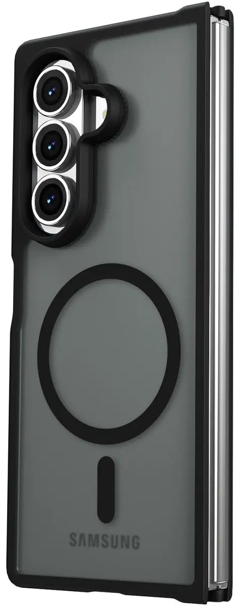 Selected Hoesje Samsung Galaxy Z Fold 7 - Matte Zwart - MagSafe