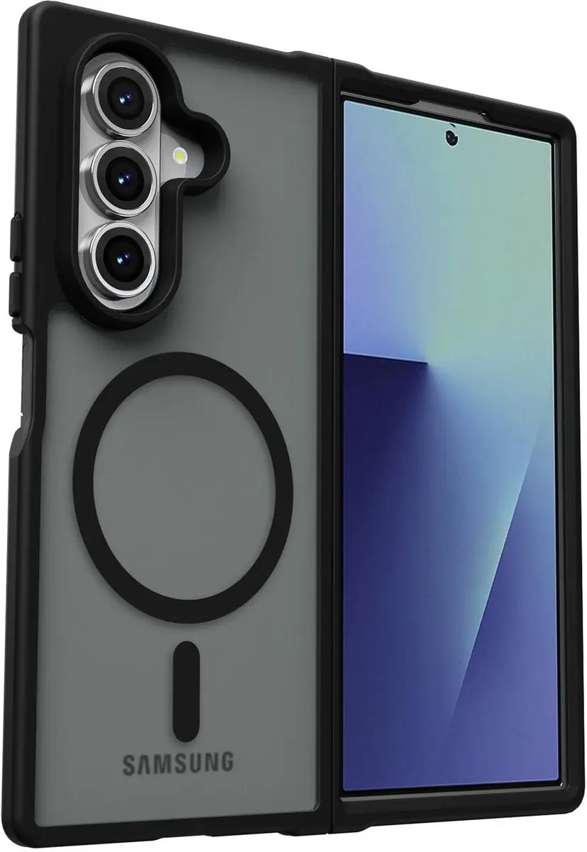 Selected Hoesje Samsung Galaxy Z Fold 7 - Matte Zwart - MagSafe