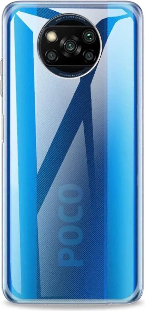 Selected Transparant TPU Hoesje Xiaomi Poco X3 - Ultra dun - afbeelding 6 van 6